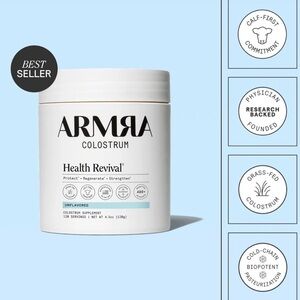 ARMRA Colostrum Health Revival Supplement - White